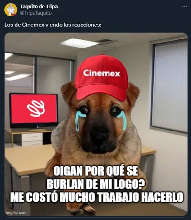 Los memes por el nuevo logo de Cinemex; las redes no perdonan