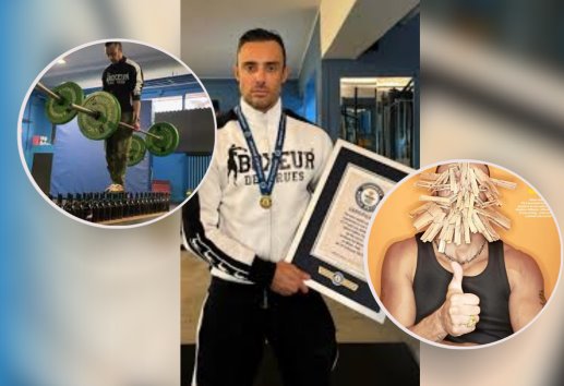 Silvio Sabba: El italiano con más de 200 récords Guinness