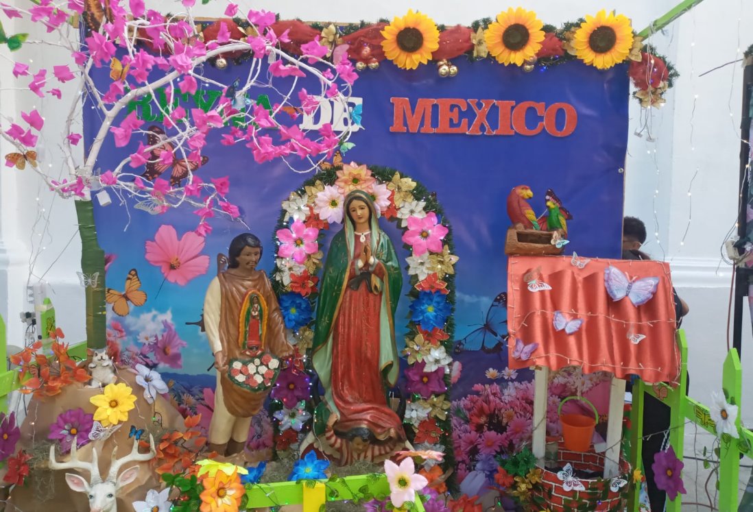 Así mantienen viva la tradición de las fotos guadalupanas en la Catedral de Veracruz