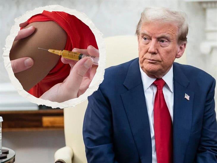 Trump analiza eliminar programas de vacunación infantil, sugiere relación con el autismo