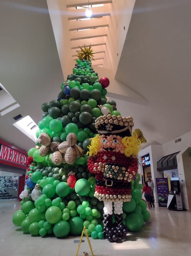 ¿Ya conoces las gigantescas esculturas navideñas de globos? Te decimos en dónde están