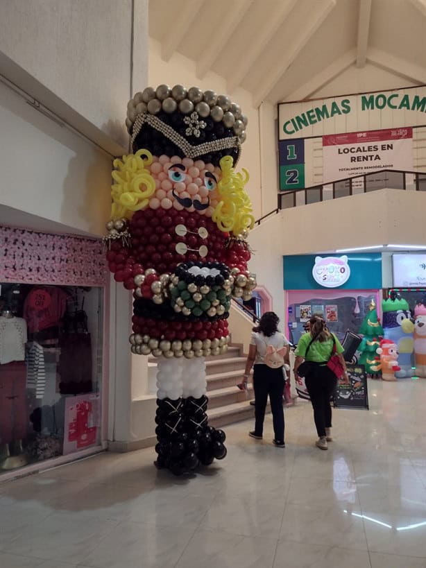 ¿Ya conoces las gigantescas esculturas navideñas de globos? Te decimos en dónde están