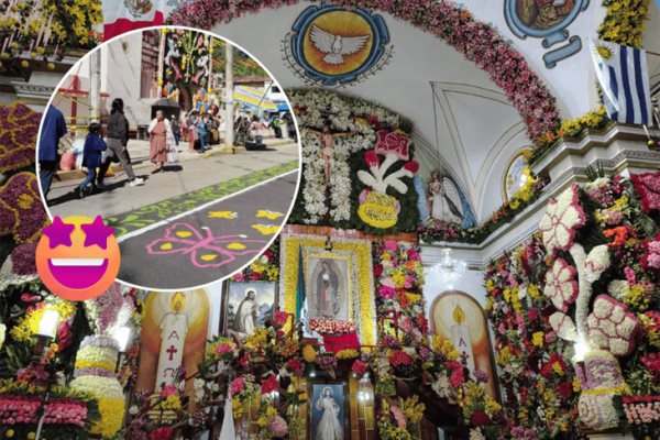 ¡Hermosa! Invitan a visitar ofrenda a la Virgen de Guadalupe en La Perla
