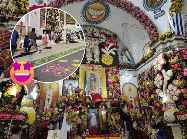 ¡Hermosa! Invitan a visitar ofrenda a la Virgen de Guadalupe en La Perla