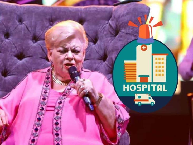 ¿Paquita la del barrio está hospitalizada en Xalapa?