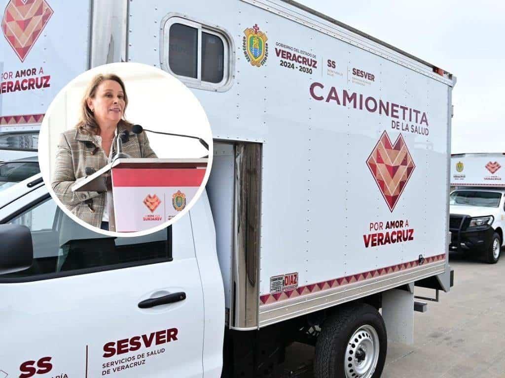 Gobernadora Rocío Nahle pone en marcha el programa Camionetitas de la Salud