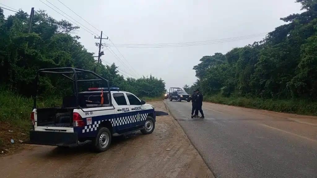 Ataque armado en San Juan Evangelista, Veracruz, deja dos policías muertos