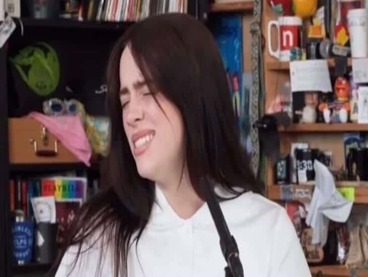 Así reaccionó Billie Eilish al ser golpeada con un collar en pleno concierto