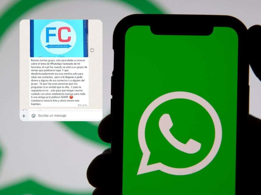 Este es el nuevo modus operandi de ladrones de identidad en WhatsApp en Agua Dulce