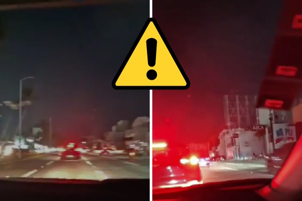 Se registran apagones de luz en Veracruz y Boca del Río