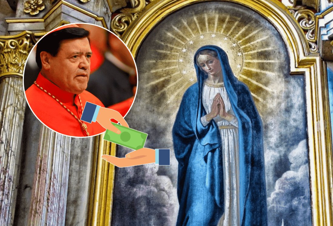 ¿Norberto Rivera vendió la imagen de la Virgen de Guadalupe? Esto se sabe