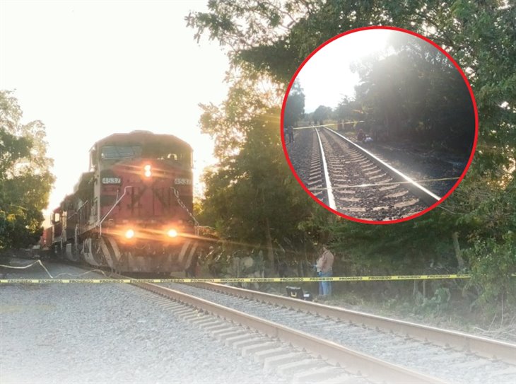 Hombre muere tras ser arrollado por tren en Amatlán; tenía 34 años