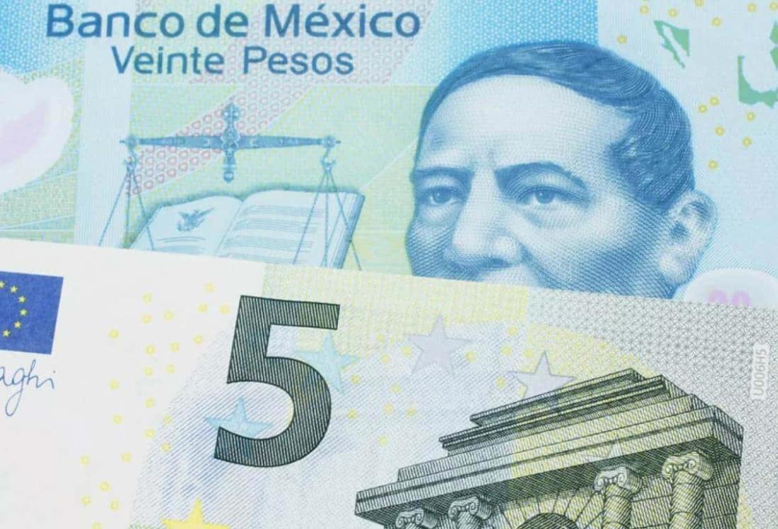 Precio del Euro frente al Peso Mexicano HOY domingo 15 de diciembre