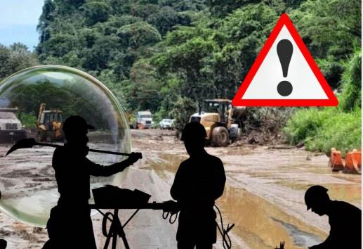 Por derrumbe en la Orizaba-Puebla, se triplican costos para transportistas