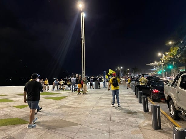 Afición celebra tricampeonato del América en Veracruz y Boca del Río