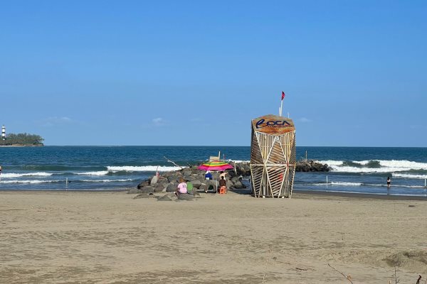 Boca del Río implementa operativo de seguridad en playas por vacaciones decembrinas