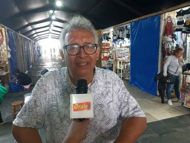 Locatarios de mercado de artesanías de Veracruz podrían volver en enero a sus espacios originales