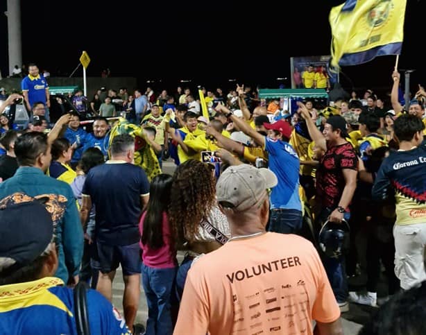 Así celebraron el tricampeonato del América en el Malecón de Coatzacoalcos l FOTOS