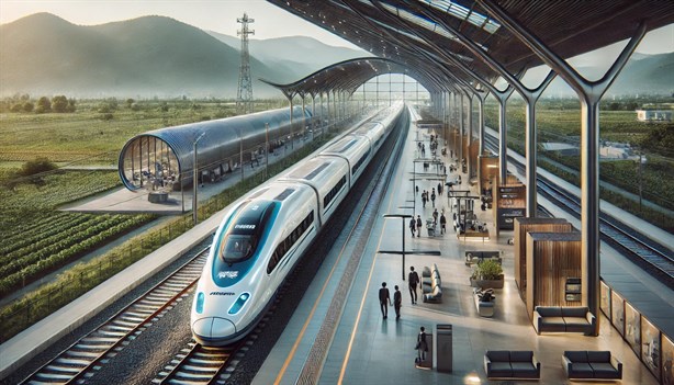 Así luciría el nuevo tren de pasajeros México-Veracruz según la inteligencia artificial