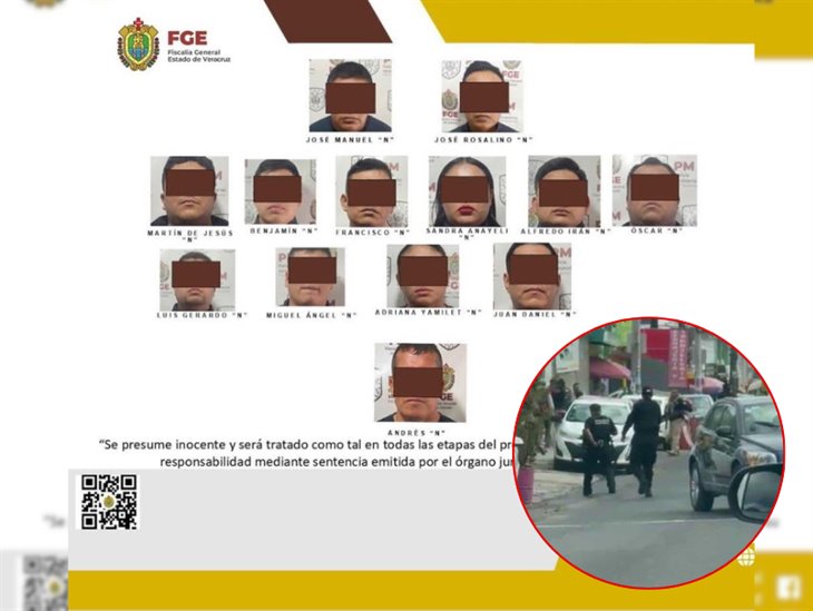 FGE confirma detención de 13 elementos de SSP Veracruz; de esto los acusan