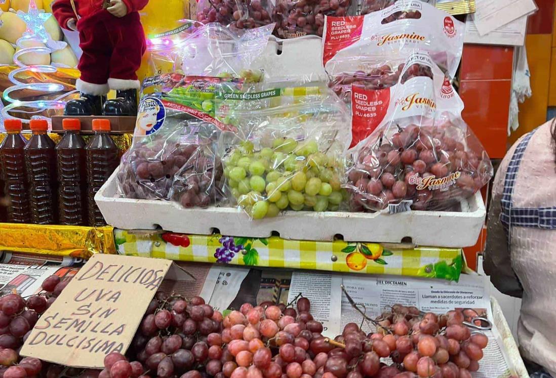 Incrementa el precio de la uva en mercados de Veracruz; esto es lo que cuesta