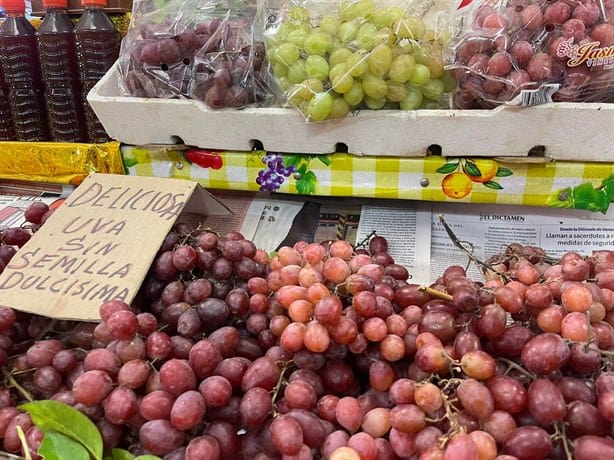 Incrementa el precio de la uva en mercados de Veracruz; esto es lo que cuesta