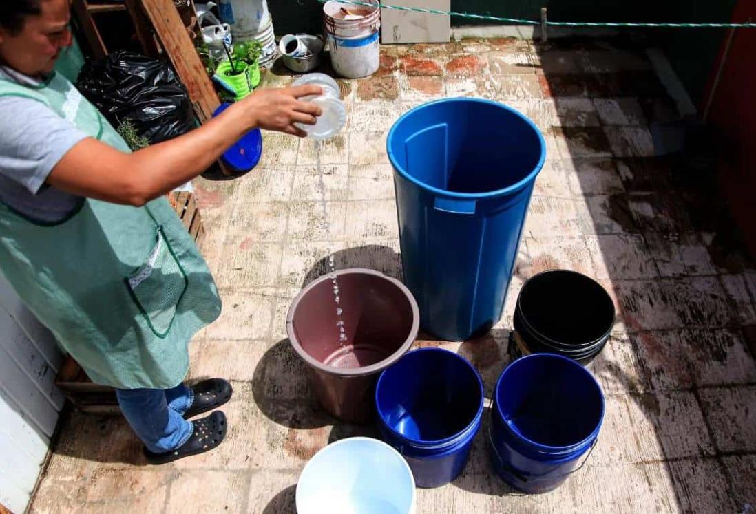 Este es el tiempo en que 9 colonias de Veracruz se quedará sin agua