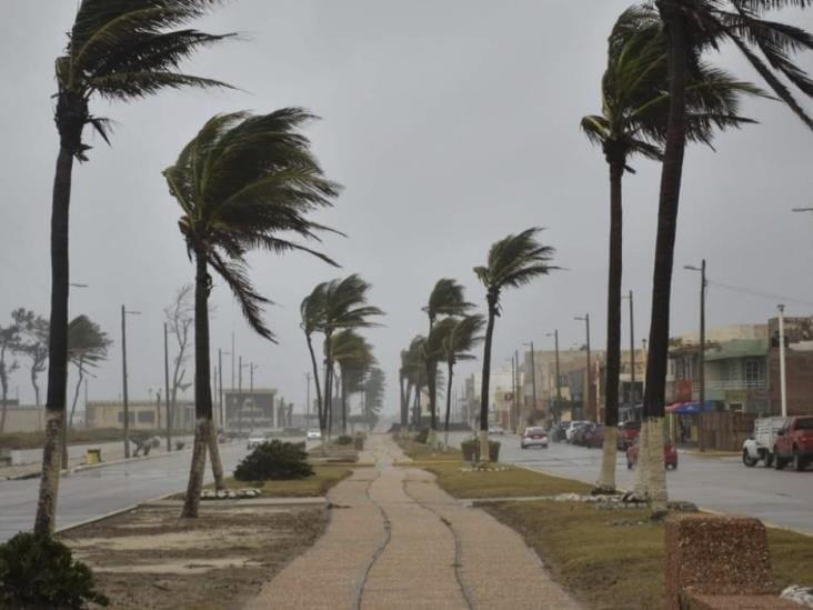 Frente Frío 15: Aviso Especial en Veracruz por fuertes vientos y lluvias