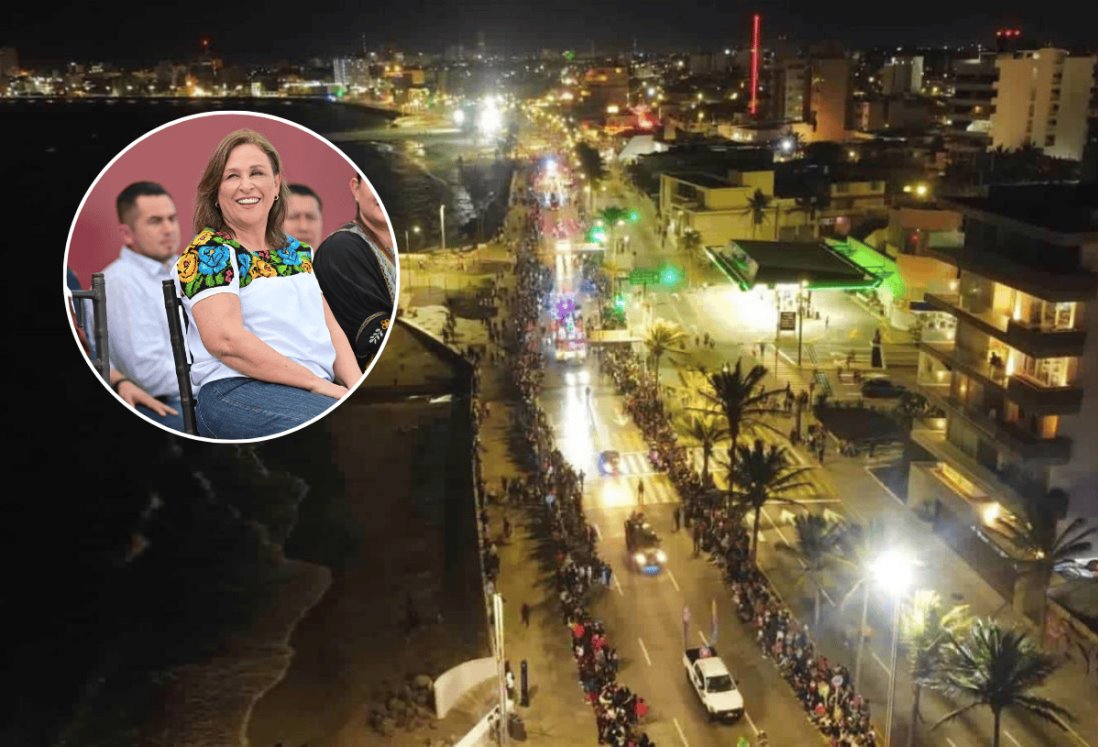 Rocío Nahle anuncia desfile de año nuevo en bulevar de Veracruz el 1 de enero