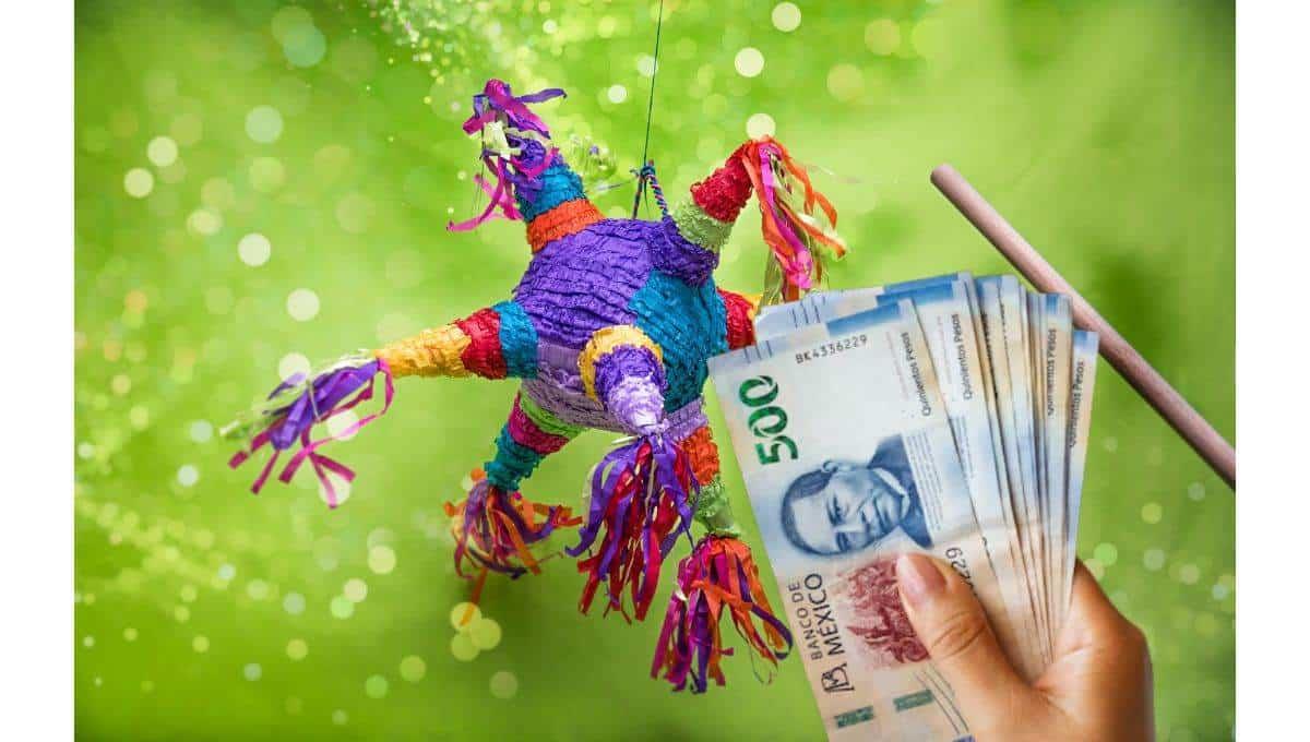 ¿Cuánto cuesta llenar una piñata para una posada navideña? 