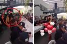 Córdoba: Bailarinas amenizan posada en Mando Único de SSP Veracruz (+VIDEO)