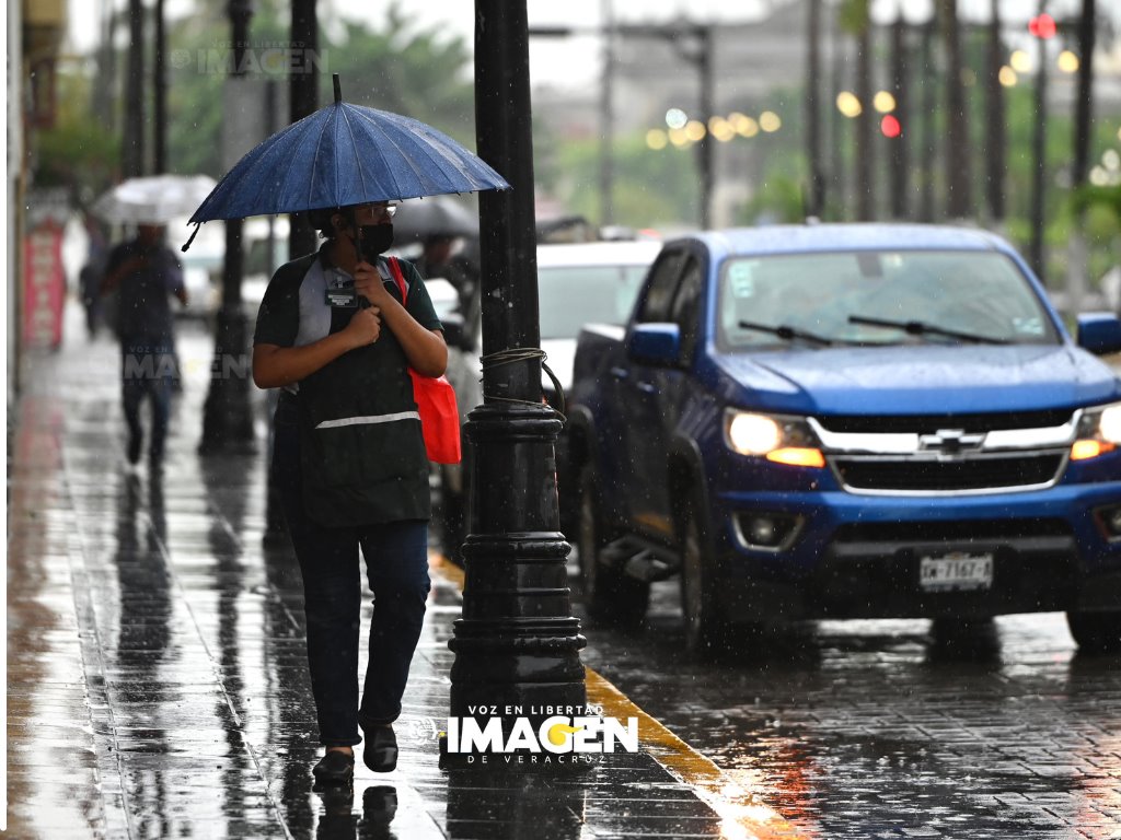 Pronostican temporal lluvioso para Veracruz y Boca del Río previo a evento de norte