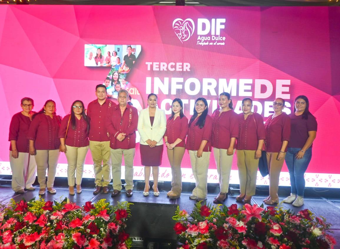 Tercer Informe del DIF: Mabel Luna Gallegos, trabajando con el corazón