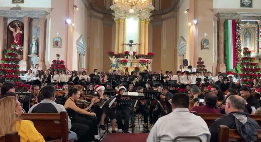 Así se vivió el concierto navideño en la Catedral de Veracruz