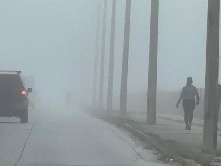 Sujeto aprovecha densa neblina e intenta asaltar a persona en Coatzacoalcos