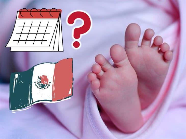 ¿Lo sabías? Este es el mes en que nacen más bebés en México