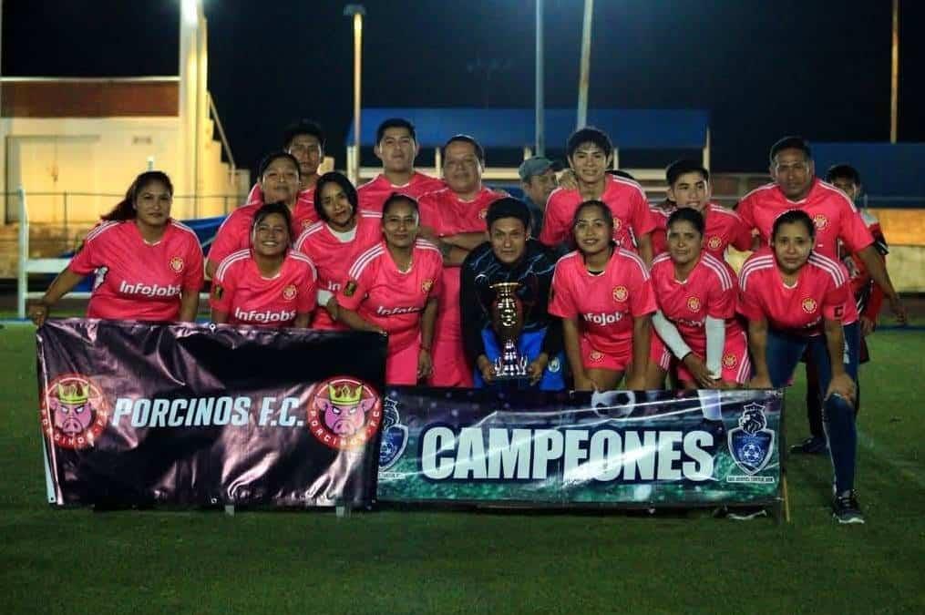 Porcinos FC es campeón del Torneo Clausura Mixto 2024 de SAT