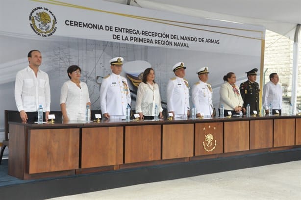 Carlos Eduardo L´Eglise Escamilla recibió el mando de la Primera Región Naval en Veracruz