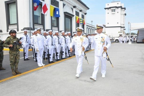 Carlos Eduardo L´Eglise Escamilla recibió el mando de la Primera Región Naval en Veracruz