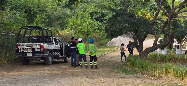 Hallan feto en planta de tratamiento de aguas residuales en Veracruz