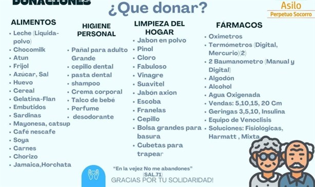 Asilo de Coatzacoalcos necesita apoyo económico; así puedes aportar