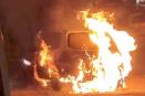 ¡Ardió en llamas! Auto es consumido por un incendio en Xalapa, ¿cómo pasó?