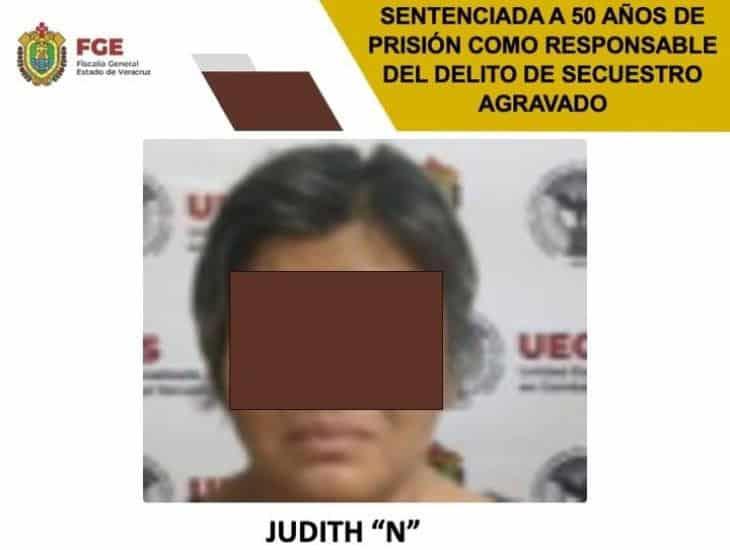 Refunden 50 años en el Cereso a mujer por secuestro agravado en Coatzacoalcos