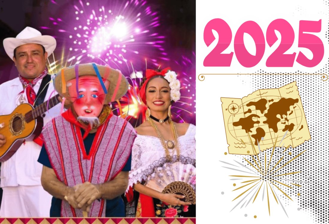 Esta es la ruta del desfile de fin de año y recibir el 2025 en la ciudad de Veracruz