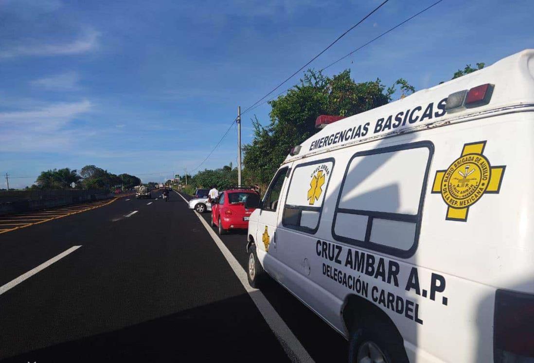 Enfermeros del IMSS de Cardel se accidentaron de camino a Xalapa