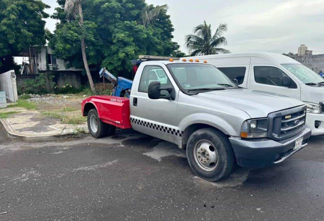 Así operarán el servicio de grúas en Veracruz y Boca del Rio