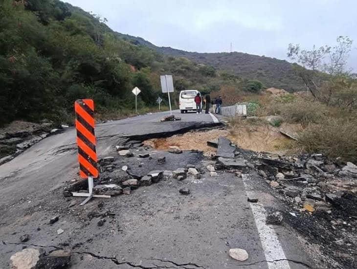 Carretera entre Veracruz y Oaxaca quedó incomunicada; reportan falla geológica ¿Que es?