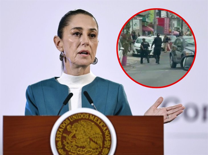 No habrá colusión: Claudia Sheinbaum sobre detención de 13 elementos de SSP Veracruz 