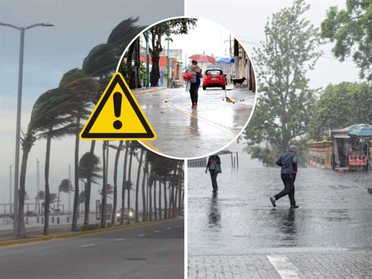 ¡Toma precauciones! frente frío 15 traerá más lluvia en Veracruz