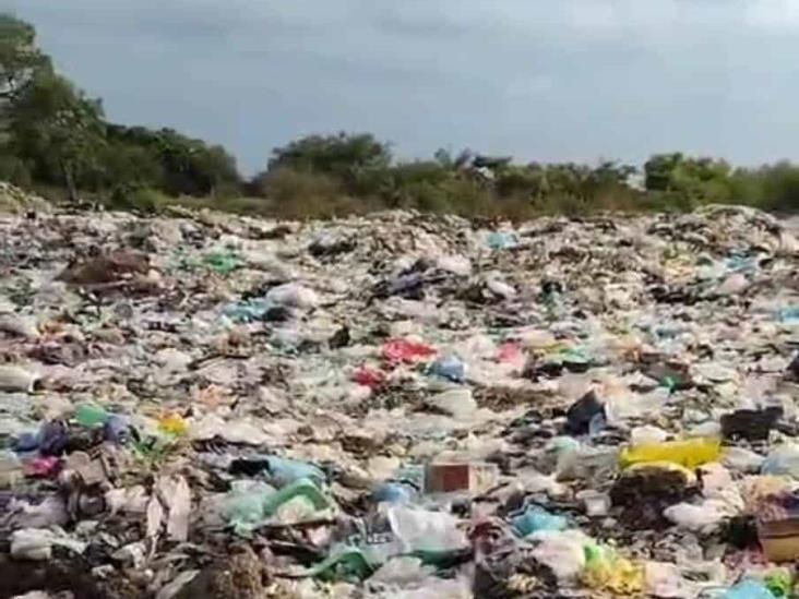 Aumenta contaminación por basurero clandestino en Paso del Macho